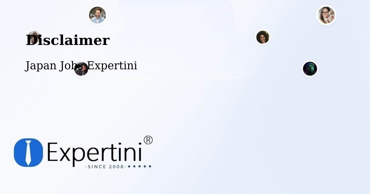 Disclaimer – Inuyama Shi - Japan Jobs Expertini